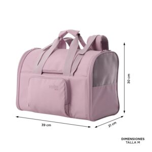 MORRAL CARGADOR DE MASCOTA ROCCO PDCCMR1003-251 M5E ROSA