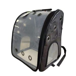 MORRAL TRANSPARENTE SIRENA PB03A NEGRO (AGOTADO)