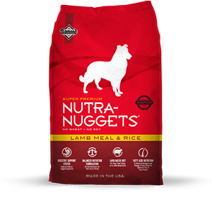 NUTRA NUGGETS CAN CORDERO Y ARROZ X 1 KG
