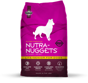 NUTRA NUGGETS CAN LITE SENIOR X 3 KG