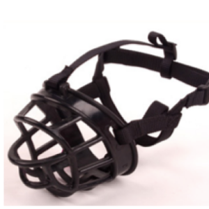 BOZAL TIPO CANASTILLA EN PLASTICO #1