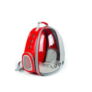 Capsula Morral Transparente Impermeable Rojo PB12A (AGOTADO)