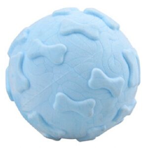 PELOTA HUELLITAS PASTEL AZUL