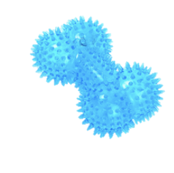 JUGUETE HUESO CELESTE CON LUZ Y SONIDO