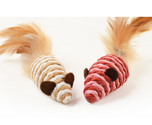 RATONES EN HILO SISAL 2 UNIDADES SURTIDAS