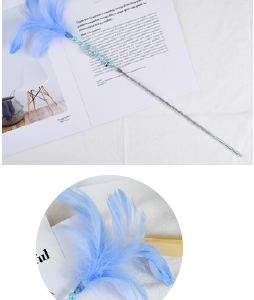 VARA DE PLUMAS CELESTE (AGOTADO)