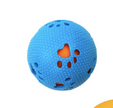 PELOTA CON SONIDO AZUL HUELLITAS