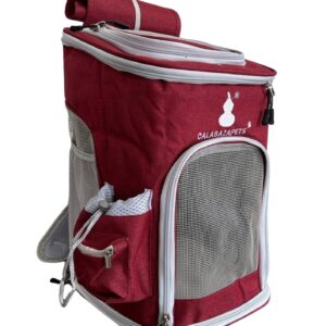 MORRAL LONA DOBLE APERTURA L ROJO OSCURO