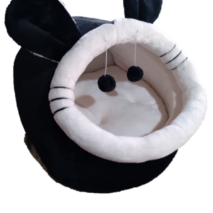 CAMA IGLU CARA DE RATON NEGRA