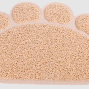 TAPETE DE FORMAS HUELLITAS PR30A BEIGE