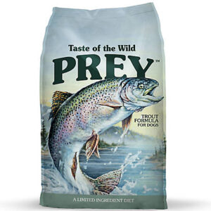 TASTE OF THE WILD CAN PREY TRUCHA X 8 LB