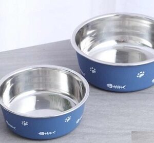 TAZON PETS ACERO INOXIDABLE L AZUL