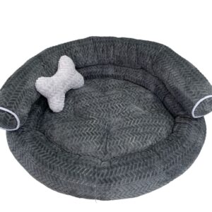 CAMA GRIS TIPO SOFA XL (AGOTADO)