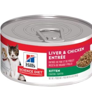 Hills fel Kitten Liver & Chicken lata X 5.5 OZ