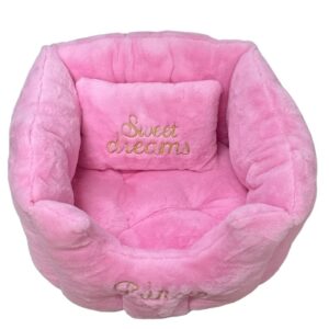 CAMA ROSADA CUADRADA SWEET DREAMS TALLA M