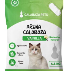 ARENA CALABAZA X 4.5KG VAINILLA
