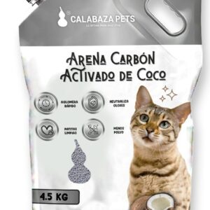 ARENA CALABAZA X 4.5KG CARBON (AGOTADO)