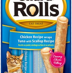 CHURU FEL ROLLS CHICKEN RECIPE WRAPS TUNA WITH SCALLOP X 40G 732