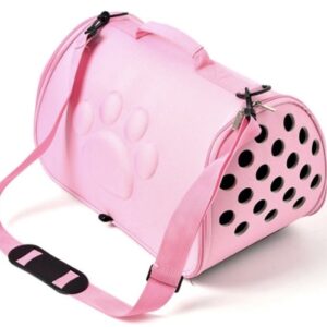 BOLSO PLEGABLE HUELLITA PB21 ROSADO TALLA L