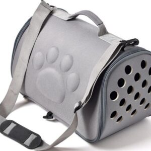 BOLSO PLEGABLE HUELLITA PB21 GRIS TALLA L