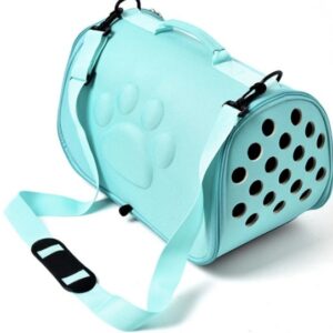 BOLSO PLEGABLE HUELLITA PB21 AGUA MARINA TALLA L (AGOTADO)