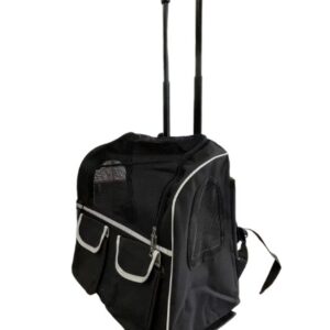 MALETA CON RUEDAS BASICA NEGRA TALLA L (AGOTADO)