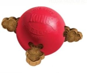 KONG PERRO CAUCHO CLASSIC PELOTA PORTAPASABOCAS BB3