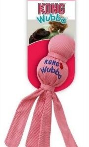 KONG PERRO WUBBA PUPPY SM ROSADO WP3