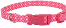 COASTAL PERRO STYLES POLKA ROSADO COLLAR X-SMALL 6321 PDT12