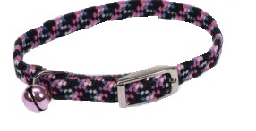 LIL PALS GATO COLLAR ROSADO REFLECTIVO  7721 NPK08