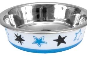 COASTAL MASLOW COMEDERO GATO DESIGN CORAZON AZUL 88440 PW06