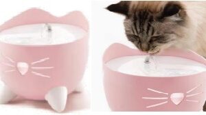 CATIT FUENTE DE AGUA PIXI 2.5L- ROSA CLARO 43716 HAG (AGOTADO)
