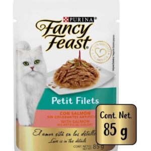 FANCY FEAST FILETES SALMON SOBRE X 85