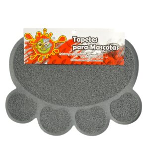 TAPETE SINTETICO MASCOTAS HUELLA CM-TST-3040PS-G