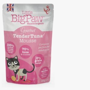 BIG PAW FEL GOURMET ATLANTIC TUNA POUCH X 85 GR