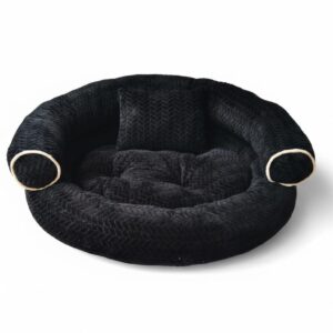 cama negra tipo safa XL