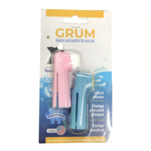 CEPILLO DE DIENTES Y MASAJEADOR DE ENCÍAS PERRO