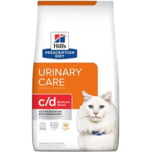 HILLS FEL C/D URINARY MULTICARE STRESS  x 4 lb