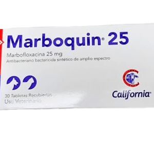 MARBOQUIN 25 MG X TAB