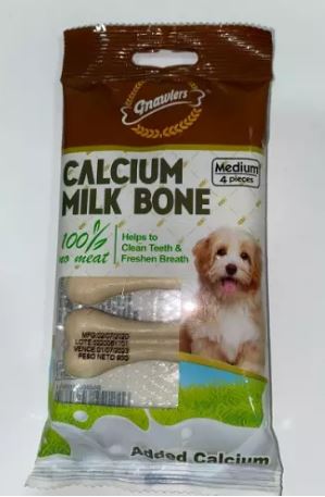 HUESO CALCIUM MILK BONE 2X4''