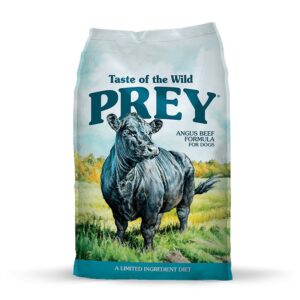 TASTE OF THE WILD CAN PREY ANGUS BEEF X 8 LB